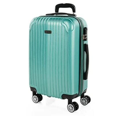 Imagen de ITACA Maleta Cabina. Maletas de Viaje Cabina 55x40x20. Trolley Cabina, Aguamarina