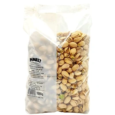 Imagen de Oltresole, Pistachos Tostados y Salados con Cáscara 1 Kg, Snack Salado Ideal para Aperitivos Fiestas, Frutos Secos Seleccionados