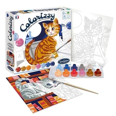 Imagen de Sentosphère Cat, Multicolor, DIY (3904503)