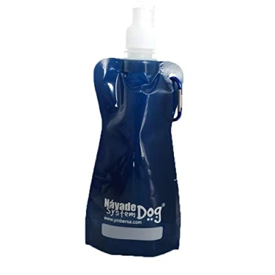 Imagen de YMBERSA Náyade System Flex Bottle tapón Sport 420 ml. Color Azul