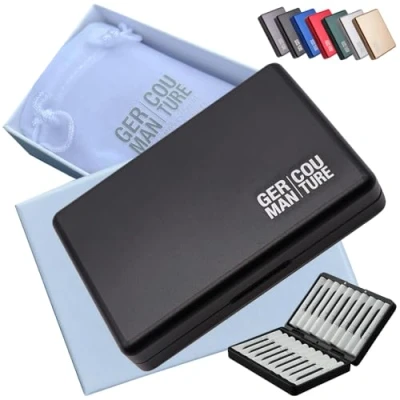 Imagen de [8 colores] Estuche GC Premium compatible con IQOS Heets y Terea, Aluminio, negro