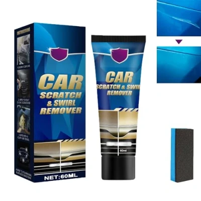 Imagen de Pasta Reparacion Arañazos Coche,Car Scratch Repair Paste,Reparador De Para Coche,Crema Reparación Automóviles Pintura,Abrasión,Imperfecciones