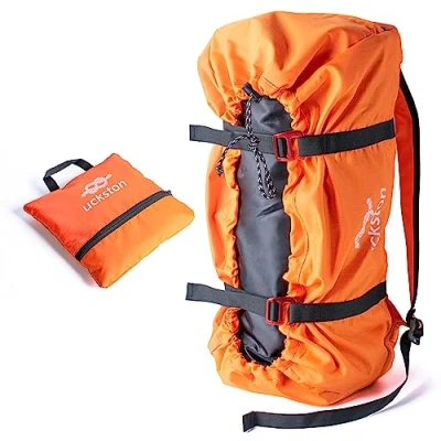Imagen de besbomig Bolsa para Cuerdas de Escalada Mochila Impermeable Deportiva Cuerda Equipo Engranajes Rope Bag Ligera Portátil la