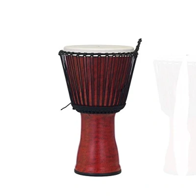 Imagen de Pearl PBJVR 12/699 Djembe Afinado con Cuerdas, Molten Scarlet, 12 pulgadas
