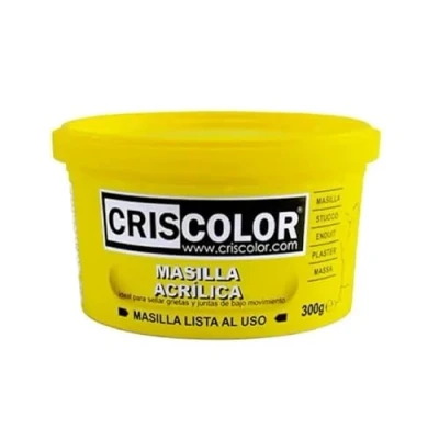 Imagen de Masilla para madera de relleno y acabados tapar fisuras, grietas, agujeros en muebles o sillas, uso interior profesionales, lista inmediato, 250g (Masilla Acrílica)