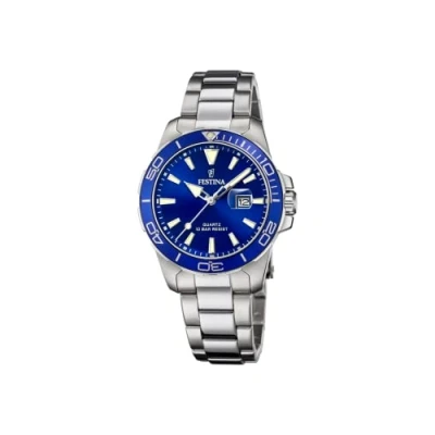 Imagen de FESTINA Reloj Modelo F20503/3 de la colección Boyfriend Collection, Caja 34,5 mm Azul con Correa Acero para señora