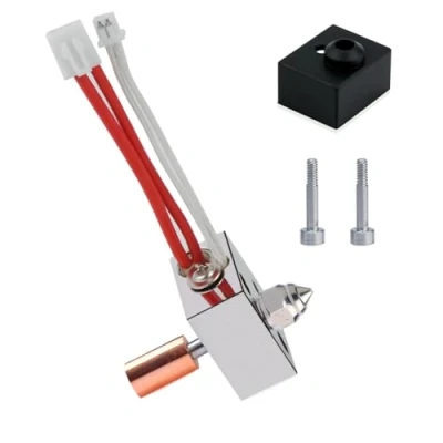 Imagen de BZ 3D Sprite Extruder/Pro Ender 3 S1 Hotend Kit,Heatbreak Bimetálico,Boquilla Cobre Chapado 0.4mm,Bloque Calentador,para S1,S1 Pro,S1 Plus,CR10 Smart Pro Hotend,300 ℃.