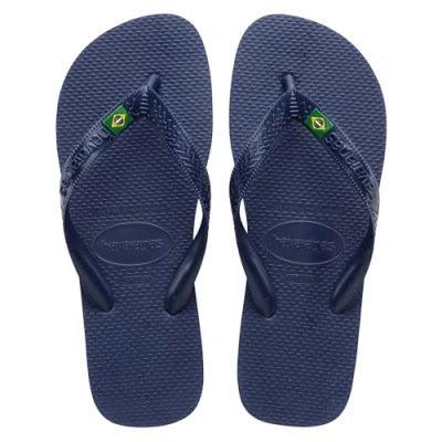 Imagen de Havaianas Top Brasil, Sandalias Unisex Adulto, Navy Blue, 35/36 EU