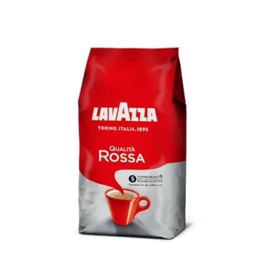Imagen de 2x Lavazza Qualita Rossa, Café de grano tostado 1kg