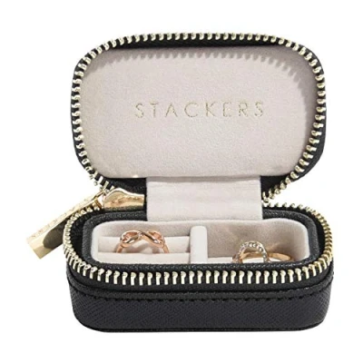 Imagen de Stackers Joyero de viaje pequeño negro