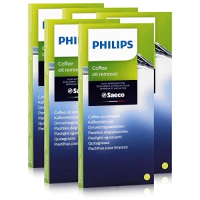 Imagen de Philips Saeco CA6704/10 Disolvente de grasa para café (6 pastillas 1,6 g, 5 unidades)