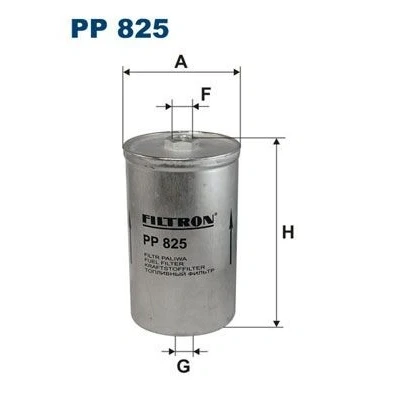 Imagen de FILTRON PP 825 Filtro Combustible enroscable FORD: Sierra Mk2 Berlina, FIESTA 3, ESCORT 4, VOLKSWAGEN: GOLF 2, Scirocco II, SAAB: 9 3 Hatchback