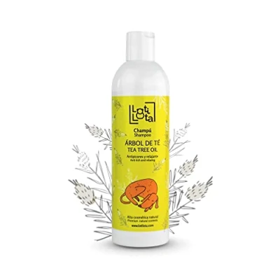 Imagen de LOTI LOTA Champú Perros de Álbol Té 500 ml Calma la Piel del Animal Alivia los picores Forma Natural pH Adaptado Apto Uso frecuente, Todas Las Razas y tamaños
