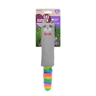Imagen de Rosewood Moody Moggy Rainbow Cat Kicker Colorido Juguete Interactivo de Hierba gatera para patear y Hacer Ejercicio lúdico