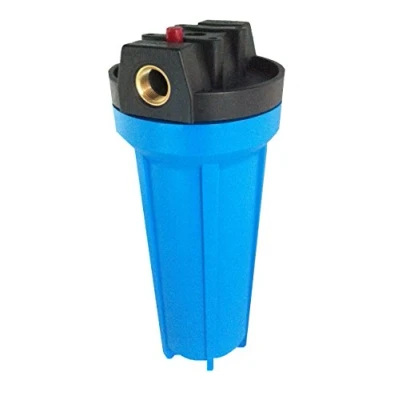 Imagen de Caja del filtro de agua 10 pulgadas Tazón azul 3/4 puertos para todos los cartuchos en