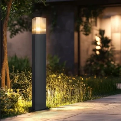 Imagen de Miratic Farolas Exterior Jardin E27 IP54 Iluminacion Resistente al Agua Luz Ideal para Ambientes Exteriores Farol Decorativo (sin detector de movimiento)