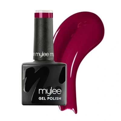 Imagen de Mylee Esmalte de Uñas Gel Semipermanente 8ml [Raspberry ] Manicura y Pedicura UV/LED, Uso Profesional Doméstico, Larga Duración, Fácil Aplicar [Red Range] Vegan &amp; Cruelty Free
