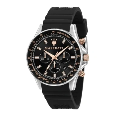 Imagen de Maserati Reloj Hombre, Colección SFIDA, en Acero, Silicona R8871640002