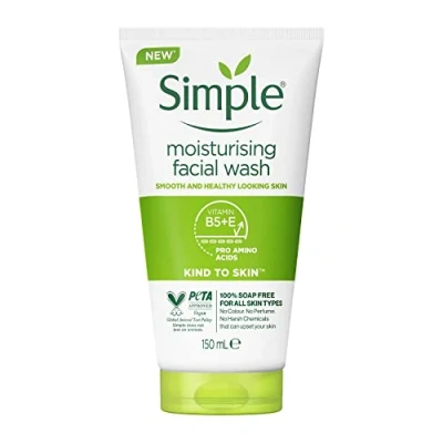 Imagen de Espuma humectante para lavado facial, simple