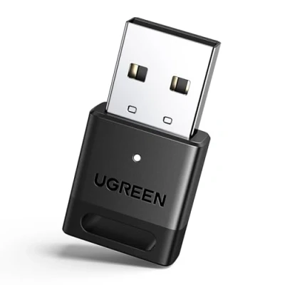 Imagen de UGREEN USB Bluetooth 5.4 Adaptador para PC Adapter Dongle Compatible con Mando de PS5 PS4 Teclado Ratón Altavoces Auriculares