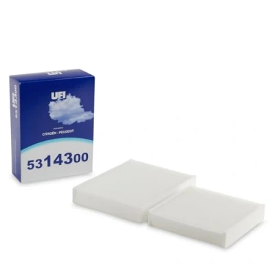 Imagen de UFI Filters, Filtro de Habitáculo Antipolen 53.143.00, Recambio, Apto para Coches, Modelos Citroen, DS Automobiles y Peugeot