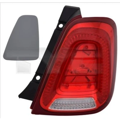 Imagen de TYC 11 14113 01 2 Piloto trasero derecha sin portalámparas FIAT: 500 Hatchback
