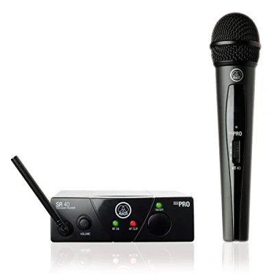 Imagen de AKG WMS40 Kit con micrófono, negro