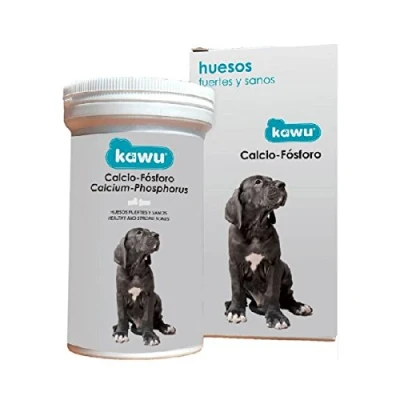 Imagen de Kawu calcio y fosforo perros gatos 100 comprimidos