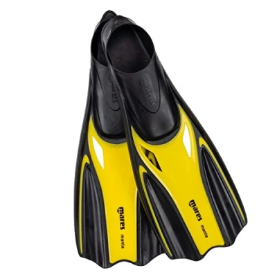 Imagen de Aletas Niños Mares Aquazone Manta Junrio, de Snorkel Niños, Unisex, Amarillo, 34