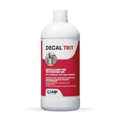 Imagen de CAMP DECAL TRIT Descalcificador Antical Profesional específico para trituradores WC y desagües, 1 litro