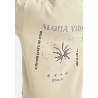 Imagen de Roxy Sudadera Polar Surf Stoked Hoodie Brushed VT Beige XS