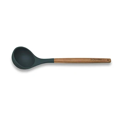 Imagen de 3 Claveles CAZO Silicona Mango Madera 3C Cocina, 1.25 picometer