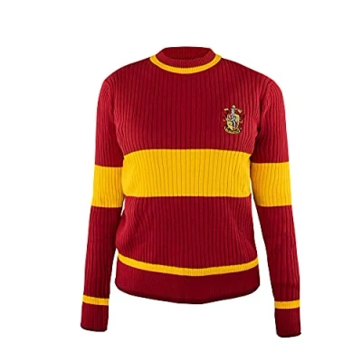 Imagen de Cinereplicas Harry Potter Suéter de Quidditch Gryffindor S Para personalizar Licencia Oficial