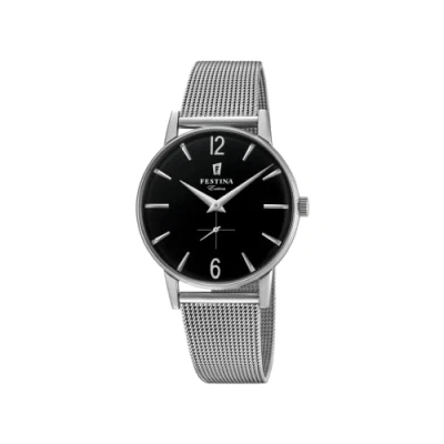 Imagen de Reloj FESTINA Para Hombre F20252/4 Outlet Caja de Acero inoxidable 316l Gris plata Correa