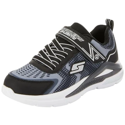 Imagen de Skechers Tri namics, Zapatillas Niños, Negro/Plata, 12 Little Kid