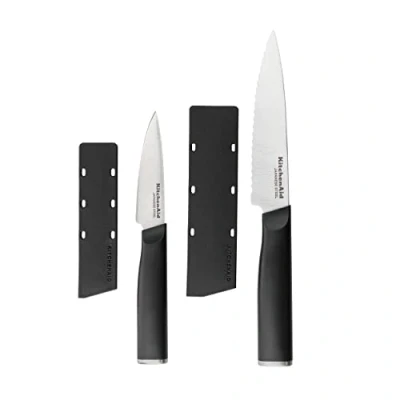 Imagen de KitchenAid KEG2PTHEOHOBA Juego de cuchillos (acero inoxidable)