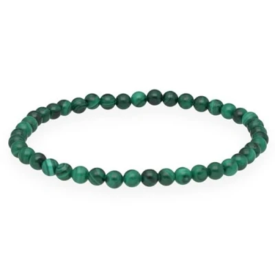 Imagen de Lebensquelle Plus Mini pulsera de bolas 4 5 mm piedras preciosas (Turquesa, natural)