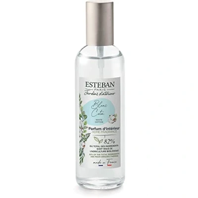 Imagen de Esteban Paris Blanc Coton blanco algodón spray para ambiente 100 ml Made in France
