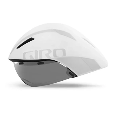 Imagen de Giro Aerohead MIPS Casco Triple, Unisex, Color Blanco/Plateado, tamaño Medium/55 59 cm