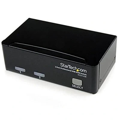 Imagen de StarTech.com Conmutador Switch Profesional KVM 2 Puertos Vídeo VGA USB Hasta 1920x1440