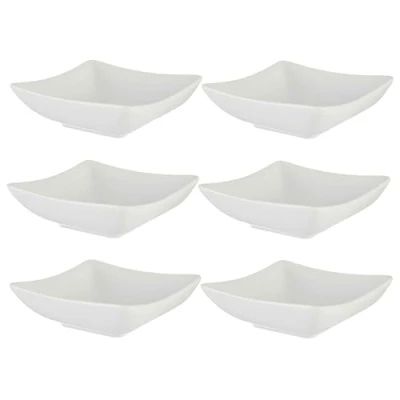Imagen de Set 6 cuencos porcelana aperitivo colección vessia