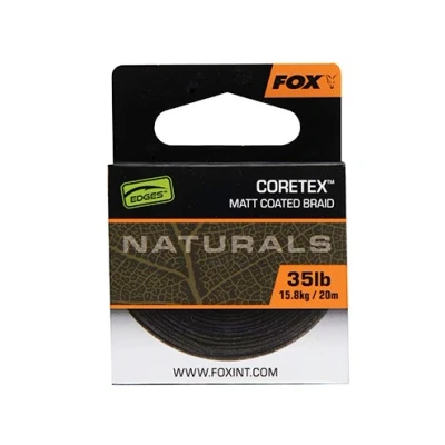 Imagen de Fox Edges Naturals Coretex Hooklink 25lb (20m) Material para bajos de línea carpfishing
