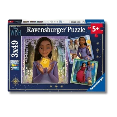 Imagen de Ravensburger Puzzle Wish, Colección 3 x 49, de 49 Piezas, para Niños, Edad Recomendada 5+ Años