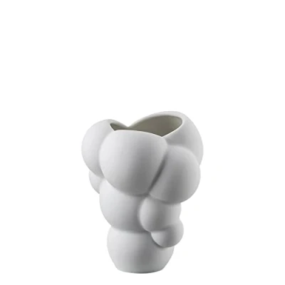 Imagen de Skum Jarrón (10 cm), Color Blanco Mate