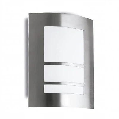 Imagen de FORLIGHT Aplique Ip55 Siluet E27 60W Acero Inoxidable 1500Lm