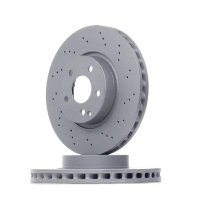 Imagen de ZIMMERMANN SPORT COAT Z 400.3664.52 Disco de freno 322 32 6/5 5 112 ventilación interna, perforado revestido altamente carbonizado