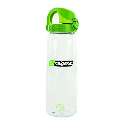 Imagen de Nalgene Bidón OTF Sustain 700ml c/tapón Verde Herramientas eléctricas, Accesorios, Unisex, Transparente con Brote, 650 ml
