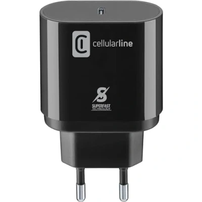 Imagen de Cargador CellularLine ACHSMUSBCPD25WK, para Samsung A70, A80, A90, Note 10, 10+