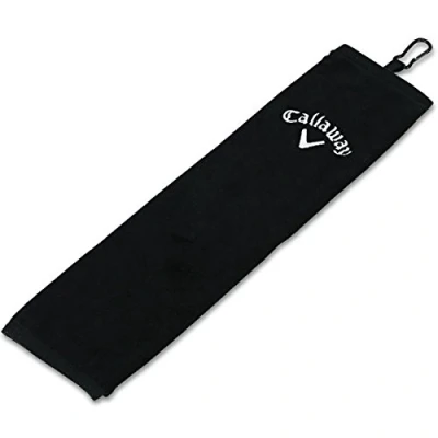 Imagen de Callaway Toalla plegable, Unisex Adulto, Negro, Talla única