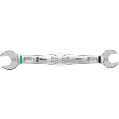Imagen de Wera 05020313001 Llave de doble boca, 6005 Llaves fijas boca Joker, 12 x 13 166 mm
